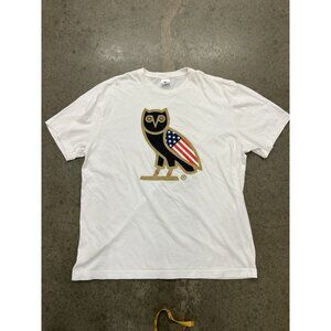 OVO USA OG Owl Tee Size X-Large MeasurementsPit to pit 24” Length 29”